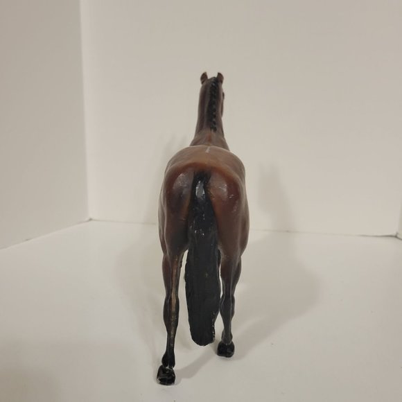 Vintage Breyer 7" Plastic Bay Horse with Braided Mane 1960's to 1980's - Picture 6 of 7
